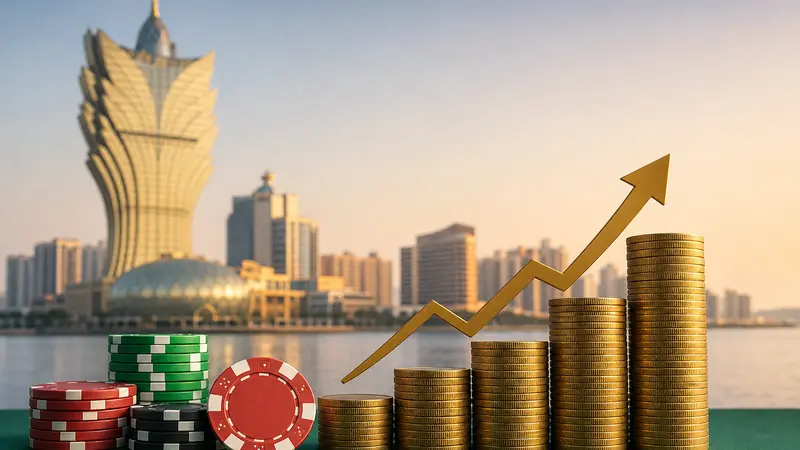Pendapatan Kasino Macau Juli Naik Dibanding Juni Meski Turun Tahunan